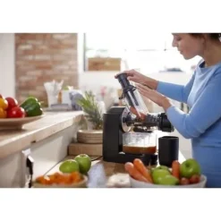 Philips Juicepressar-Viva HR1889/70 Juicecentrifug - XL Chimney - Snabb rengöring - 1L kanna - Svart