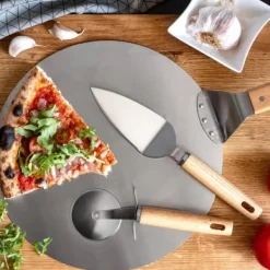 Tillbehör För Pizzaskärare-PIZZA SPADE 30 cm MED TILLBEHÖR 2935