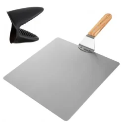 Pizzaspadar-Pizzabricka med Ugnsvante - Rostfritt Stål