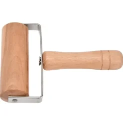 Kavlar-Pizzarulle Multifunktionell finpolering Jämnare ytor Praktisk träbakelse Pizzarulle för hemkakaaffär