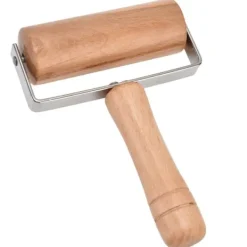 Kavlar-Pizzarulle Multifunktionell finpolering Jämnare ytor Praktisk träbakelse Pizzarulle för hemkakaaffär