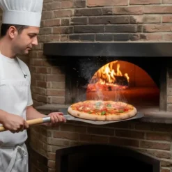 Pizzaspade, 3x132x30,5 cm, Silver, Naturlig