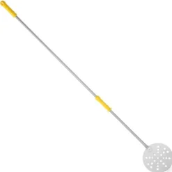 Pizzasvarvspade med rörligt handtag, perforerad, diameter 220(H)1700mm Lilly Codroipo Hendi 617786