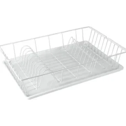 Diskställ & Torkställ-Plastbelagd tråddiskavlopp + Germatex bricka