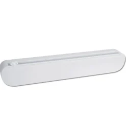 Plastfolie Aluminiumfolie Dispenser med Sugkoppar för Köket Vit