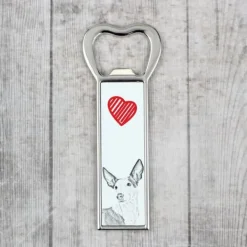 Drinkshakers & Drinkverktyg-Podenco från Ibiza, Podenco Ibicenco - flasköppnare med en hund, personlig kylöppnare, unik present till en man från Art-Dog