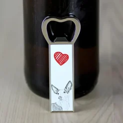 Drinkshakers & Drinkverktyg-Podenco från Ibiza, Podenco Ibicenco - flasköppnare med en hund, personlig kylöppnare, unik present till en man från Art-Dog