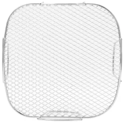 Avsvalningsgaller-Pommes frites i rostfritt stål Anti Fall Ugn Kylställ Hållare Hylla för Hem Kök Grill