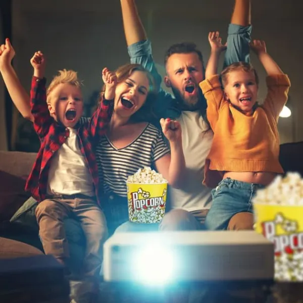 Popcornmaskiner-Popcornhink Set, 17,5x18 cm, Gul