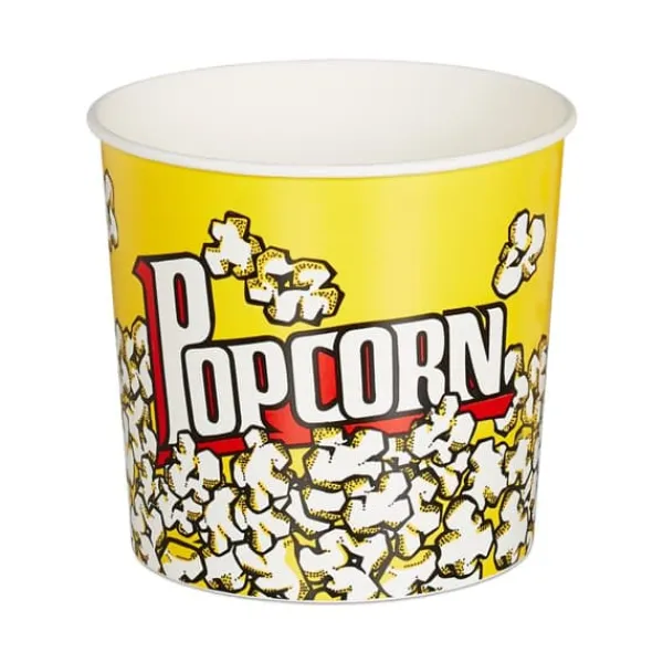 Popcornmaskiner-Popcornhink Set, 17,5x18 cm, Gul