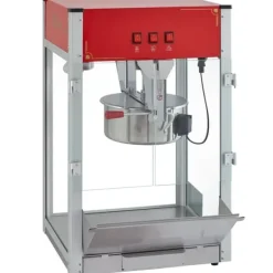 Popcornmaskiner-Popcornmaskin 12 Oz Bänkskiva 1440W, Hög Kapacitet, Snabb Uppvärmning, Popcorn Popper, Perfekt för Fester och Hemmakvällar