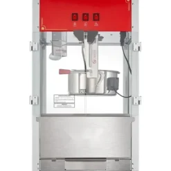 Popcornmaskiner-Popcornmaskin 12 Oz Bänkskiva 1440W, Hög Kapacitet, Snabb Uppvärmning, Popcorn Popper, Perfekt för Fester och Hemmakvällar