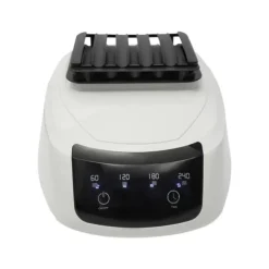 Portabel klädtork - PTC torkskåp - Pekskärm - Effekt 1200–1500 W - IPX1 - Timer 0–240 min & 3 lägen - Fyra hjul - Med överdrag - Vinröd