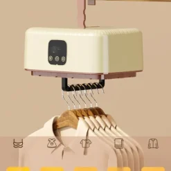 Portabel Vikbar Klädtork - Kompakt, Automatisk och Perfekt för Resor & Hemanvändning, kompatibel med alla typer av kläder