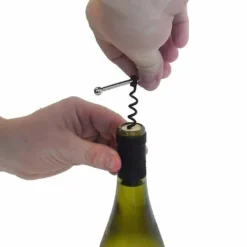 Korkskruvar-Öppnare - Mini - Rostfritt stål - Röd - 6,5 x 0,8 cm - 50 g