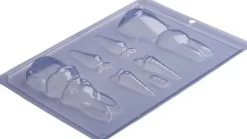 Gelatinformar-Pralinform Kanin, Morot - Chokladform - Porto Formas 110