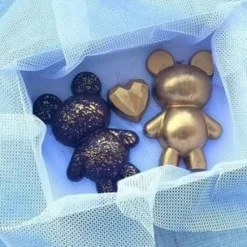 Gelatinformar-Pralinform Nallebjörn Chokladform - Porto Formas 63 - Special 3 Part Mold