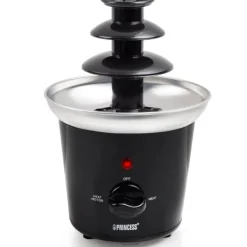 Princess Chokladfontän 292994 svart rostfri skål med snabb uppvärmning