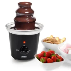 Princess Chokladfontän 292994 svart rostfri skål med snabb uppvärmning