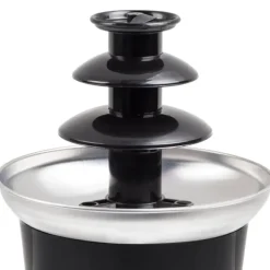 Princess Chokladfontän 292994 svart rostfri skål med snabb uppvärmning