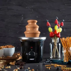 Princess Chokladfontän 292994 svart rostfri skål med snabb uppvärmning