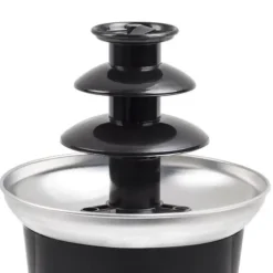 Princess chokladfontän - Svart - 32W - 3 justerbara lägen - Ändlös skruv - Håll varm funktion