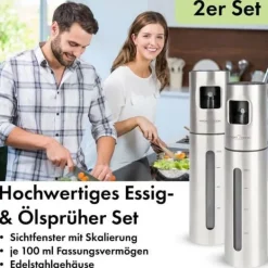 Olje- & Vinägerbehållare-Profi Cook PC-EOS 1270 Edelstahl Olje-/vinägerblandare Rostfritt stål 1 st.