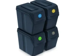 Prosperplast Sortibox sopkärlslock 4 x 20L antracit (ISWB20S4-S433)