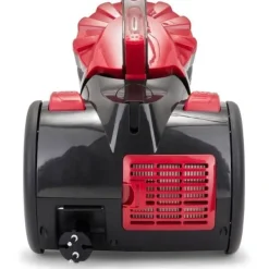 Golvdammsugare-Påslös multicyklondammsugare - LIVOO DOH105R - 700 W - 2 L - 78 dB - Tvättbart filter - 2-i-1-munstycke - Röd / Svart