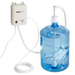 Pump- och vattendispenser för 5-gallon flaskor, automatisk elektrisk dispenser, enkel inloppspump, effektiv vattendispenser
