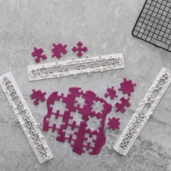 Kakformar-Pussel + Hexagon Utstickare | 6-pack