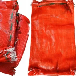 Matförvaringspåsar-Röd raschelpåse 60x90 cm 30-35 kg 100 stycken