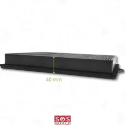 Whirlpool Köksfläktar-Rektangulärt kolfilter typ 160 (DKF41) (individuellt) för Hood A