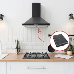 Whirlpool Köksfläktar-Rektangulärt kolfilter typ 160 (DKF41) (individuellt) för Hood A