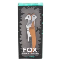 Korkskruvar-Renard Décapsuleur Tire-bouchon Sommelier Bartender i professionell tema Vinflasköppnare i rostfritt stål