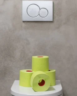 Toalettpapper-Renova Lime Toalettpapper Doftande 20,7 m 3-lagers 180 ark 4 rullar