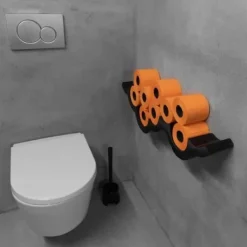 Toalettpapper-Renova toalettpapper med apelsindoft, 16,1 m, 3-lagers, 140 ark, 6 rullar