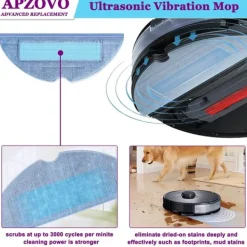 Dammsugartillbehör-Reservdelar till Roborock S7/S7 Plus/T7/T7 Plus/T7s/T7s Plus 9 delar