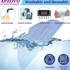 Dammsugartillbehör-Reservdelar till Roborock S7/S7 Plus/T7/T7 Plus/T7s/T7s Plus 9 delar