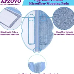 Dammsugartillbehör-Reservdelar till Roborock S7/S7 Plus/T7/T7 Plus/T7s/T7s Plus 9 delar