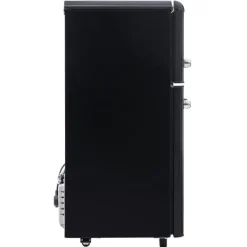 Kombinerad Kyl- & Frys-Retro-Kylskåp, Dubbeldörr, 72L kyl, 21L frys, 120 kWh/år, LED-ljus, Flera färger, Energieklass E