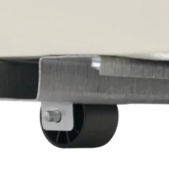 Retro-Kylskåp, Dubbeldörr, 72L kyl, 21L frys, 120 kWh/år, LED-ljus, Flera färger, Energieklass E