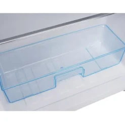 Retro-Kylskåp, Dubbeldörr, 72L kyl, 21L frys, 120 kWh/år, LED-ljus, Flera färger, Energieklass E