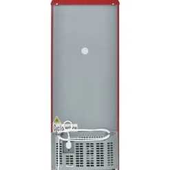 Retro-Kylskåp, Kombinerad kyl och frys, 105.5 cm, 92L, 28L frys, 116 kWh/år