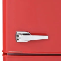 Retro-Kylskåp, Kombinerad kyl och frys, 105.5 cm, 92L, 28L frys, 116 kWh/år