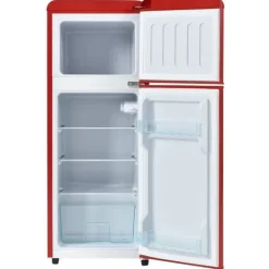 Kombinerad Kyl- & Frys-Retro-Kylskåp, Kombinerad kyl och frys, 105.5 cm, 92L, 28L frys, 116 kWh/år