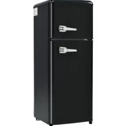 Kombinerad Kyl- & Frys-Retro-Kylskåp, Kombinerad kyl och frys, 105.5 cm, 92L, 28L frys, Energieklass D