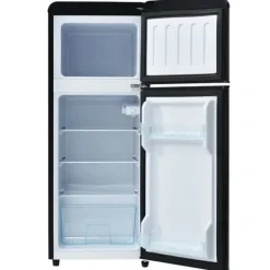 Kombinerad Kyl- & Frys-Retro-Kylskåp, Kombinerad kyl och frys, 105.5 cm, 92L, 28L frys, Energieklass D