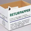 Returpapperslåda 405x265x300mm 32L 5st