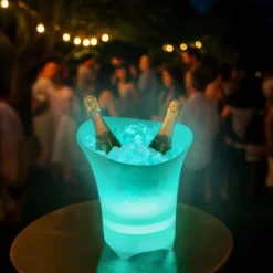 Ishink & Kylare-RGB-ishink med LED-belysning COOLER 5L BLUETOOTH-högtalare